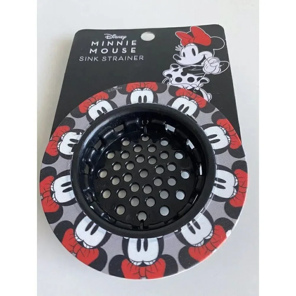 Disney Minnie Mouse Faces KITCHEN‎ SINK STRAINER Standard Size Drain NEW